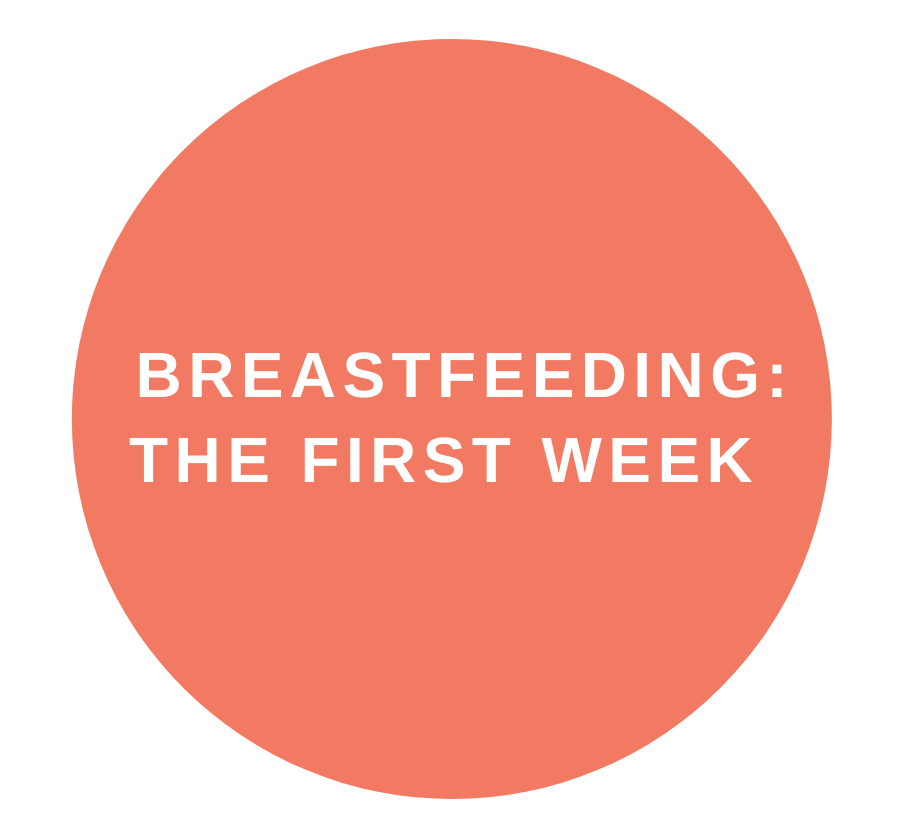 breastfeeding first week