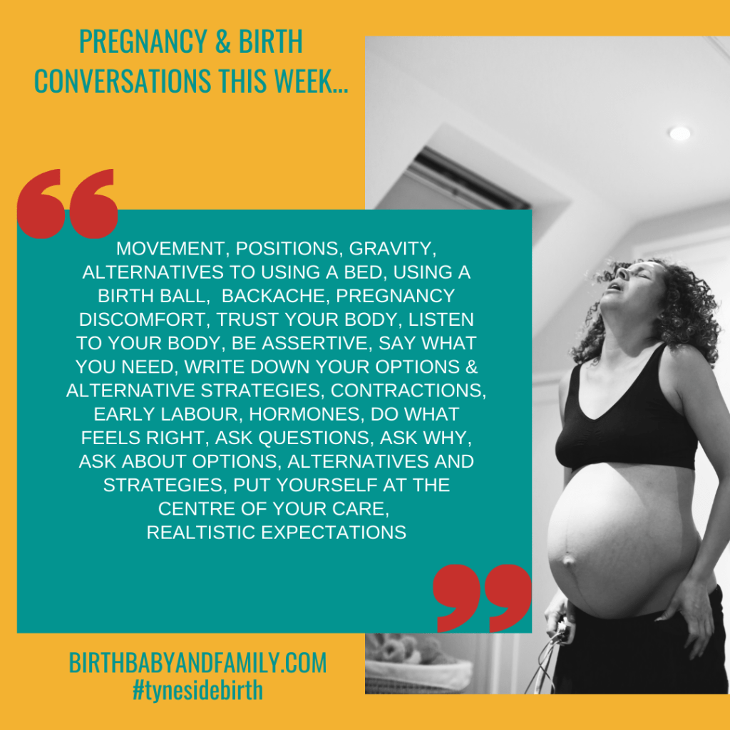Pregnancy & Birth Conversations:&nbsp;January