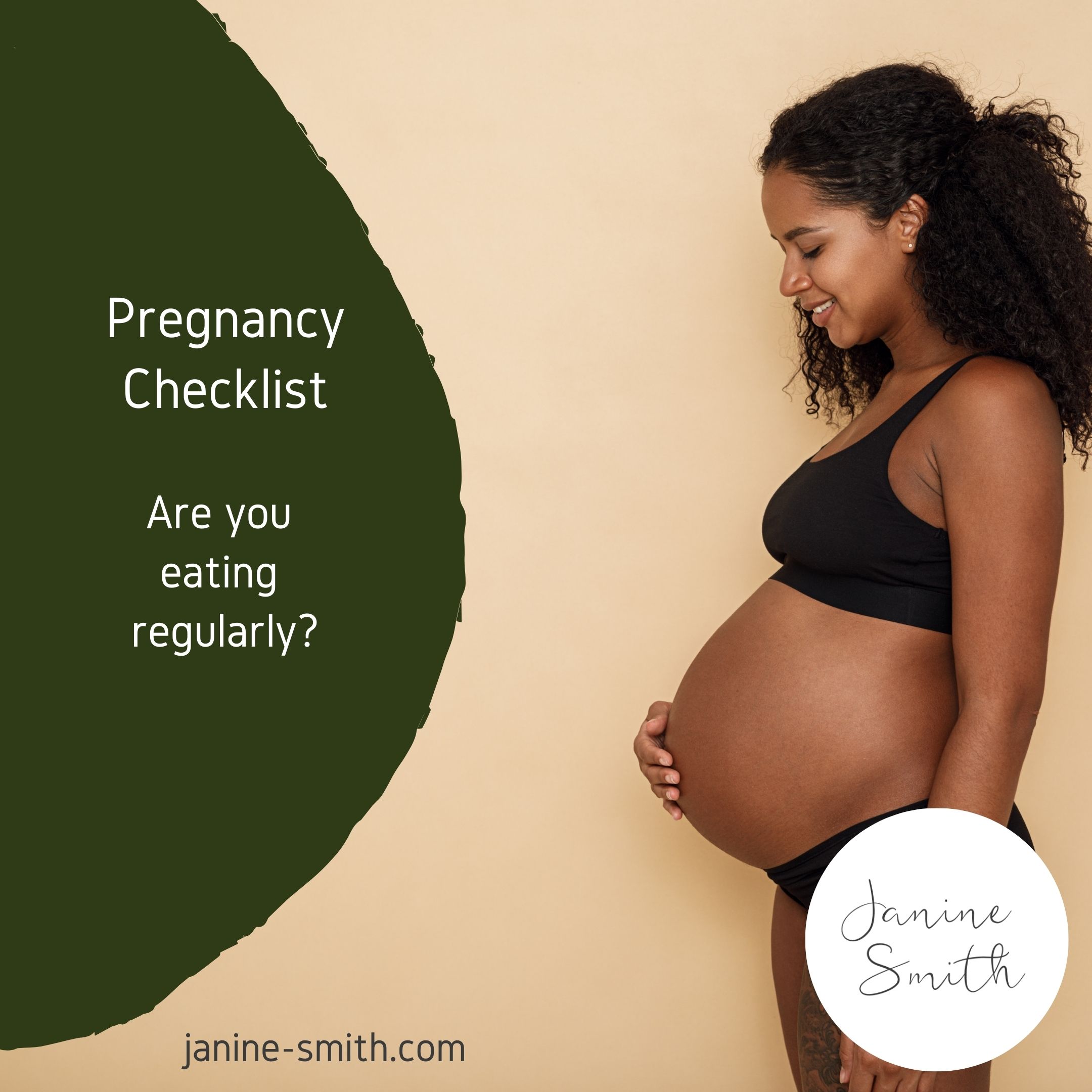 Are you eating regularly during pregnancy?
