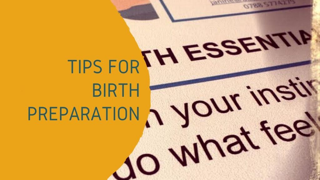 birth preparation tips