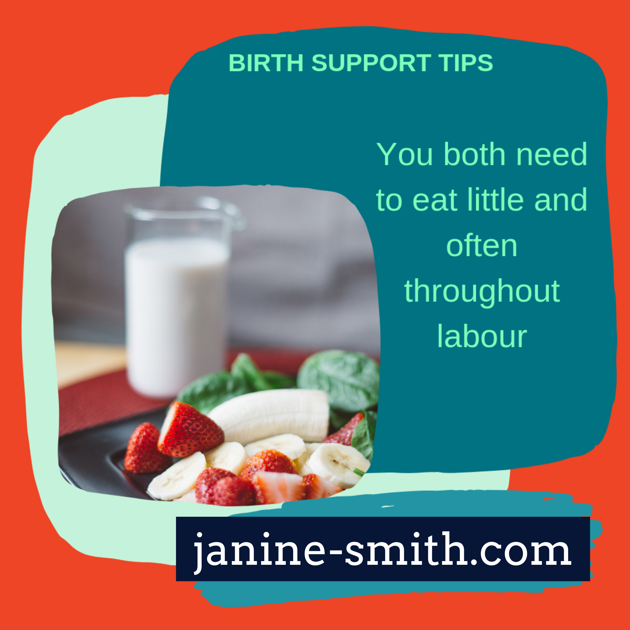 Birth Partner Tips: eating & drinking in labour