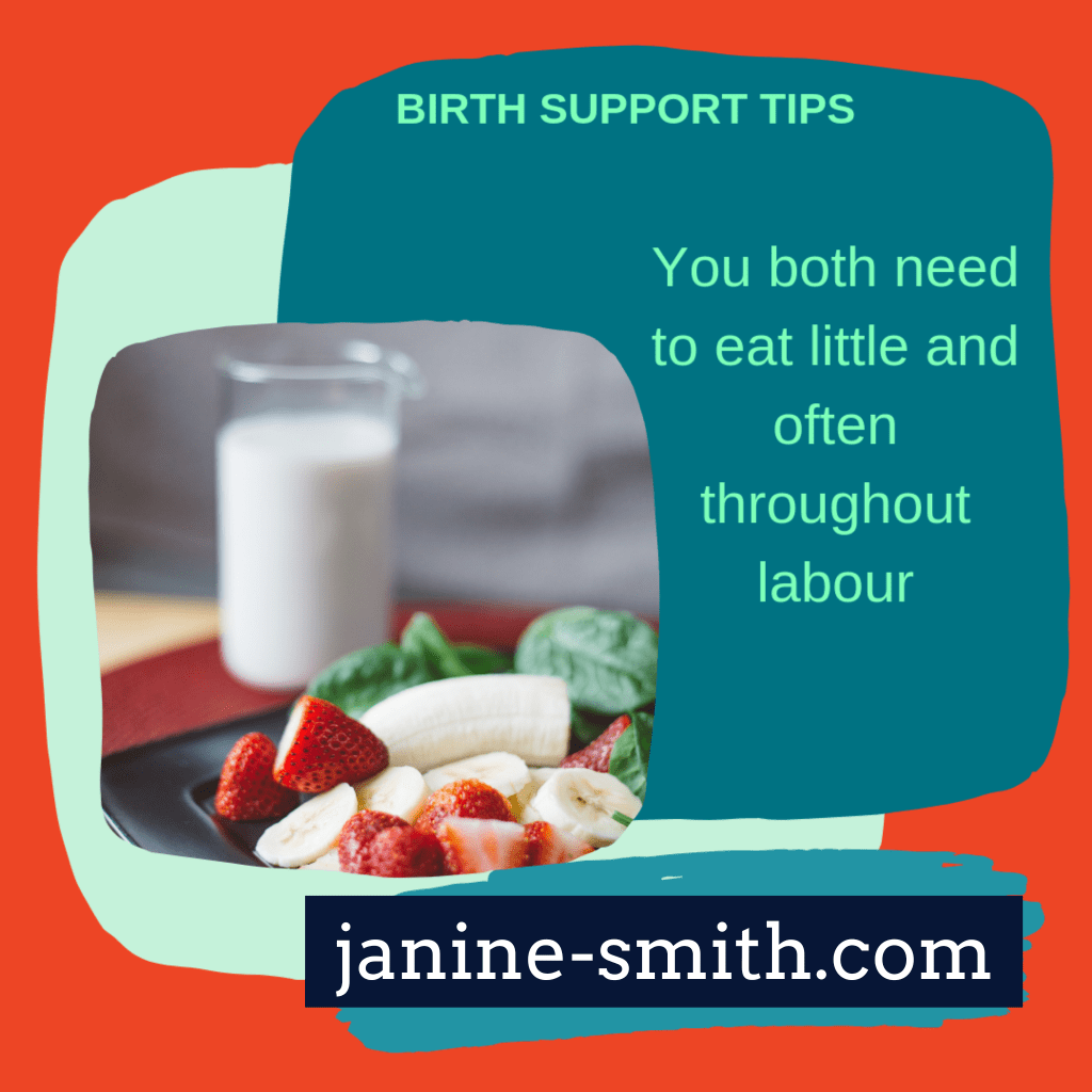 Birth Partner Tips: eating & drinking in&nbsp;labour