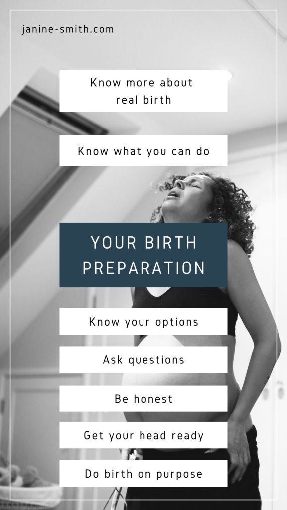 tips for birth preparation