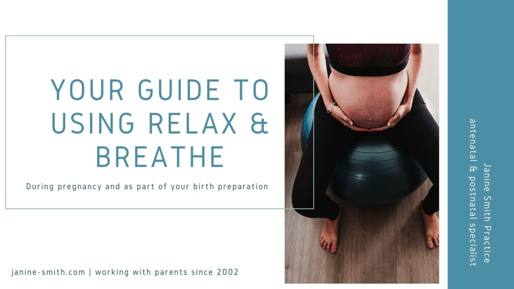 Relax & Breathe for Pregnancy and Birth&nbsp;Preparation
