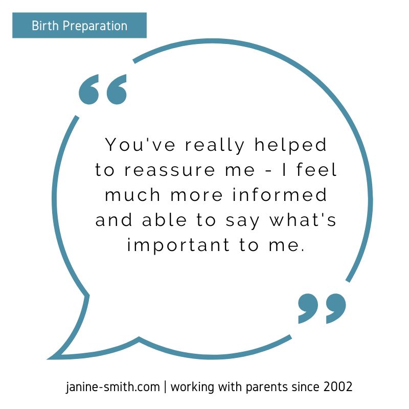 Feedback – Birth&nbsp;Preparation